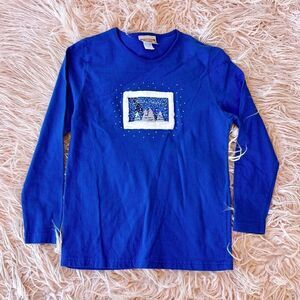 Vintage Silent Night Top